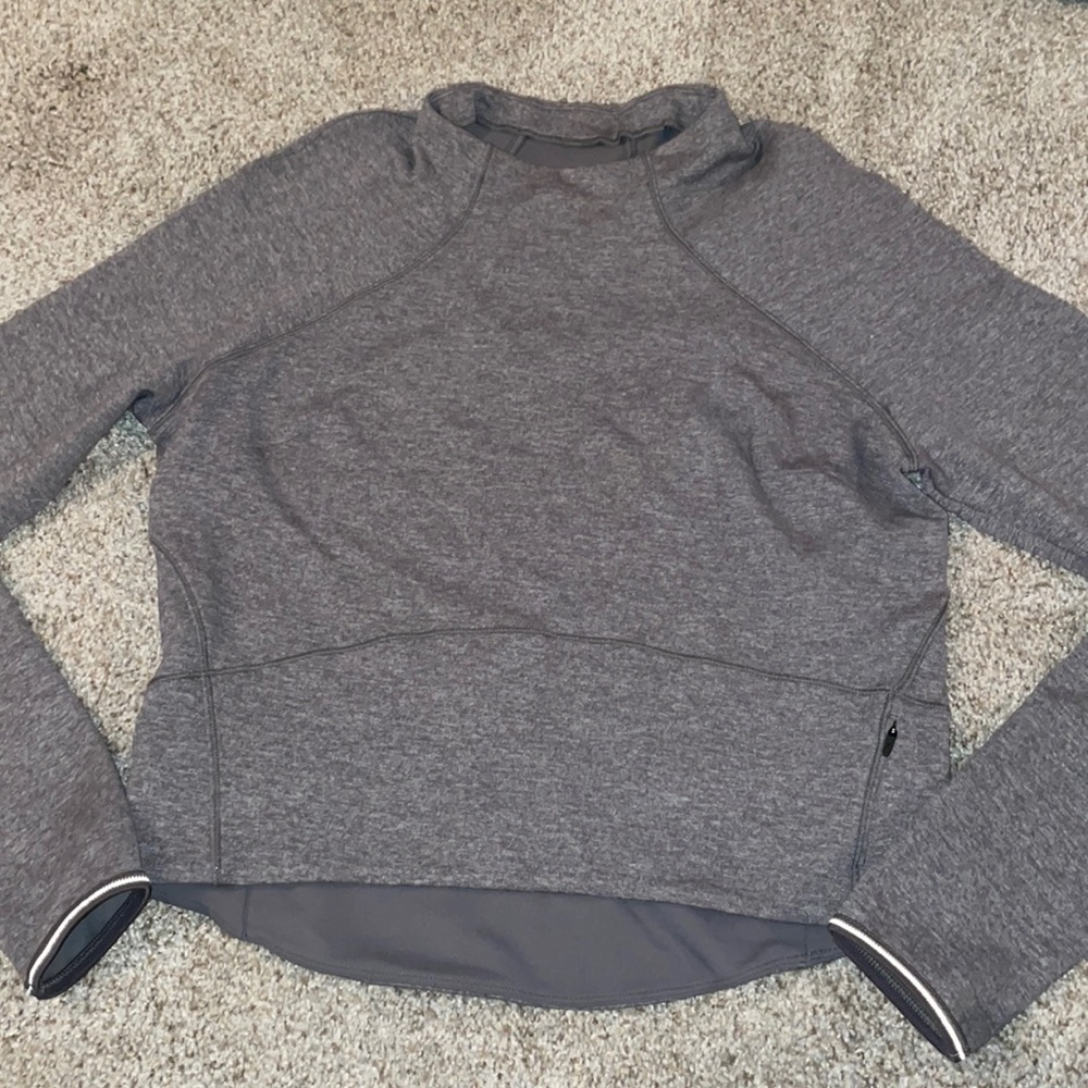Lululemon Cropped Athletic Pullover - image 1